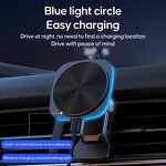 Magnetic Wireless Car Charger Factory - Wholesale Support Custom logo