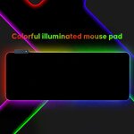 RGB Gaming Mouse Mat Manufacturer - 2024 Anti-Slip Rubber Base