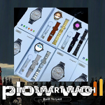 Smart Watch Manufacturer - OEM 2-in-1 with Stainless Steel Silicone Bands AMOLED