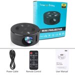 Mini Projector Manufacturer - OEM Yt200 Portable Short Throw HD 1080p Home Theater