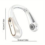 USB Neck Fan Manufacturer - OEM Custom Small Mini Smart LED Light Rechargeable