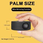 Mini Projector Manufacturer - OEM Yt200 Portable Short Throw HD 1080p Home Theater