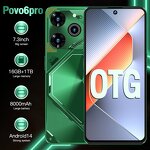 Smartphone Manufacturer - OEM Pova 6 Pro 7.3 Inch 16GB+1TB Android 13.0 5G
