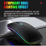 Gaming Mouse Manufacturer - OEM Mute Rechargeable RGB USB Mini Waterproof Wireless