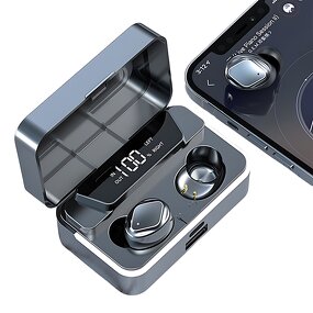 TWS Earphones Manufacturer - OEM 2025 New S30 LED Noise Cancelling Digital Display