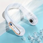 USB Neck Fan Manufacturer - OEM Custom Small Mini Smart LED Light Rechargeable