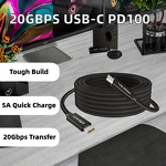USB C Cable Manufacturer - OEM Mengweima USB3.2 Gen2 20Gbps PD100W Fast Charge