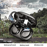 TWS Earbuds Manufacturer - OEM Best Seller X29 Waterproof Sports LED Display
