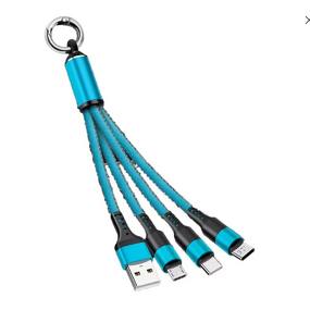 USB Charging Cable Manufacturer - OEM 3-in-1 Fast Universal for IOS Android Type-C