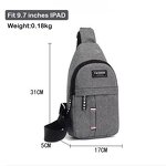 Crossbody Bag Manufacturer - OEM New Men's Single Shoulder Nylon Phone Case