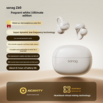 True Wireless Earbuds Manufacturer - OEM SanagZ60 2025 AI Open-Ear Noise-Cancelling