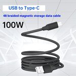 USB C Cable Manufacturer - OEM Mengweima USB3.2 Gen2 20Gbps PD100W Fast Charge