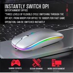 Gaming Mouse Manufacturer - OEM Mute Rechargeable RGB USB Mini Waterproof Wireless
