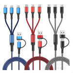 USB Charging Cable Manufacturer - OEM 3-in-1 Fast Universal for IOS Android Type-C