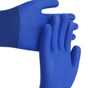 Construction Working Gloves Manufacturer - Double Side PVC Dotted Cotton Knitted