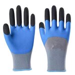 Safety Work Gloves Manufacturer - PVC Dots Coated Polyester Knitted Hand