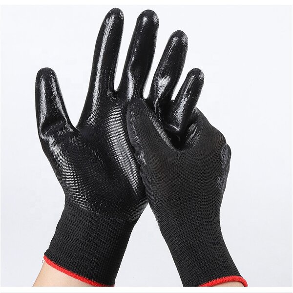 Nitrile Gloves Factory - Guantes Nitrile Coated Colored Nitrile Gloves