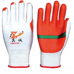 Latex Foam Gloves Manufacturer - Factory Produces Oil Resistant Antiskid
