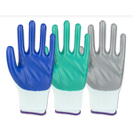 Nitrile Palm Gloves Manufacturer - 13 Gauge Polyester Shell Nitrile Coated