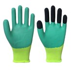 Safety Work Gloves Manufacturer - PVC Dots Coated Polyester Knitted Hand