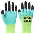 Safety Work Gloves Manufacturer - PVC Dots Coated Polyester Knitted Hand