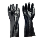 Work Gloves Manufacturer - Painted Polyester Latex Coated Garden Glove