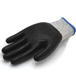 Cut Resistant Gloves Manufacturer - 5 Level HPPE PU Coated for Glass
