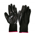 Working Gloves Manufacturer - Polyester Yarn Nitrile Smooth Coated Oleic