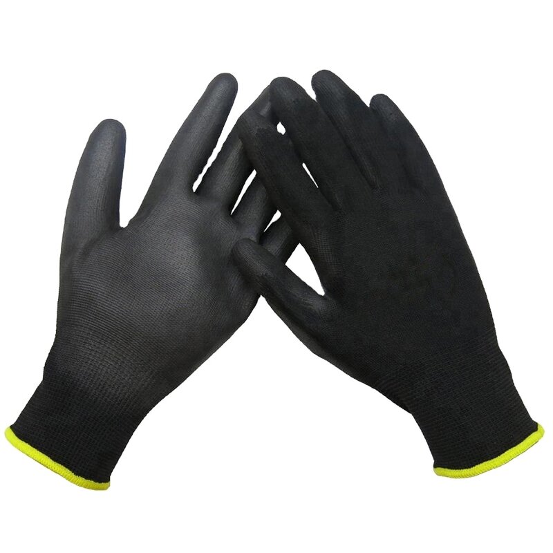 Anti Static Safety Glove Manufacturer - 13G Polyester PU Coated Logistic