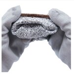 Cut Resistant Gloves Factory - HPPE Liner PU Coating Level 5 EN 388