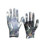 Work Gloves Manufacturer - Good Quality Rubber Laminated Polyester Cotton