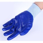 Hand Glove Manufacturer - Guantes 13 Gauge Nylon Nitrile Coated Work