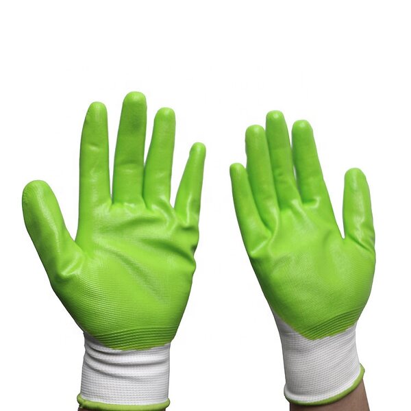 Garden Gloves Factory - Factory 13 Gauge Nylon Nitrile Palm Coated
