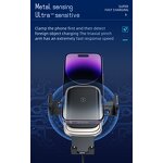 Car Phone Holder Manufacturer - Wholesale 15W Electric Qc3.0 Charging Mount Magnetic Wireless