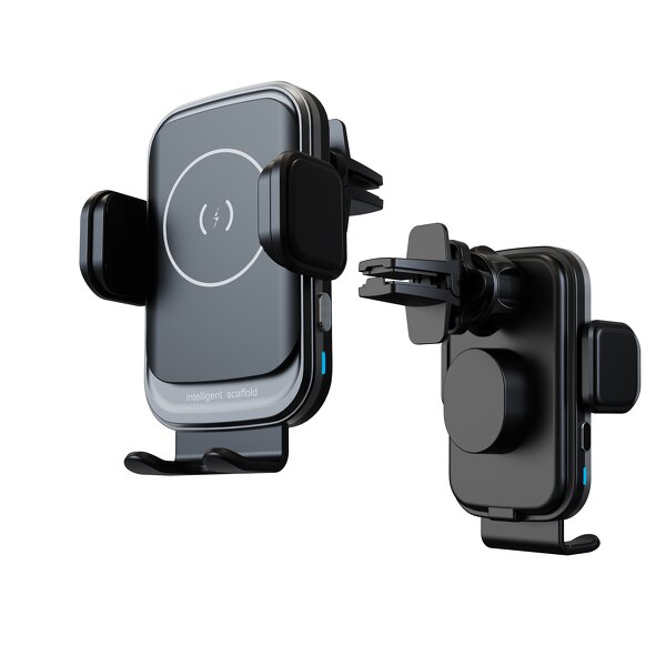 Car Phone Holder Manufacturer - OEM Hot Sales 15W Output PD Auto Clamping Magnetic Wireless