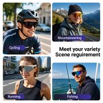 Cycling Smart Glasses Manufacturer - OEM High-Tech AI UV400 Wireless Bluetooth Polarized