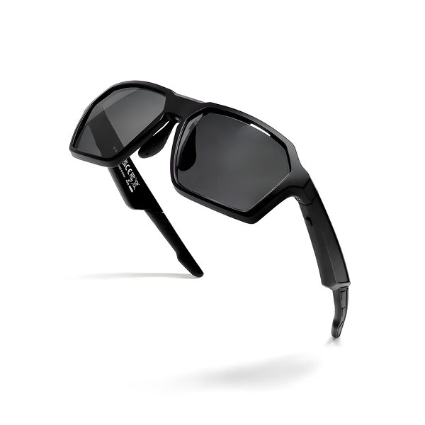 Smart Glasses Manufacturer - OEM 2025 QY-Pro5 Bluetooth Voice Assistant Weather Camera