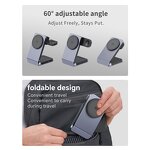 Wireless Charger Manufacturer - OEM Customize 25W 3-in-1 Aluminum Alloy Foldable Magnetic Fast