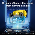 Wireless Condenser Microphone Manufacturer - OEM Long Battery 20ms Low Latency Noise Cancellation