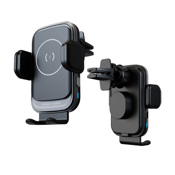 Car Phone Holder Manufacturer - Wholesale 15W Electric Qc3.0 Charging Mount Magnetic Wireless