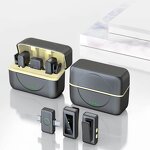 Wireless Condenser Microphone Manufacturer - OEM Professional Lightning TYPE-C Magnetic 2.4G