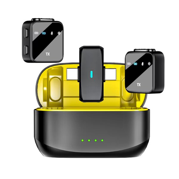 Wireless Condenser Microphone Manufacturer - OEM Long Battery 20ms Low Latency Noise Cancellation