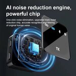 Wireless Condenser Microphone Manufacturer - OEM Long Battery 20ms Low Latency Noise Cancellation