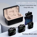 Wireless Lavalier Microphone Manufacturer - OEM K50 2.4G Dual Condenser for iPhone