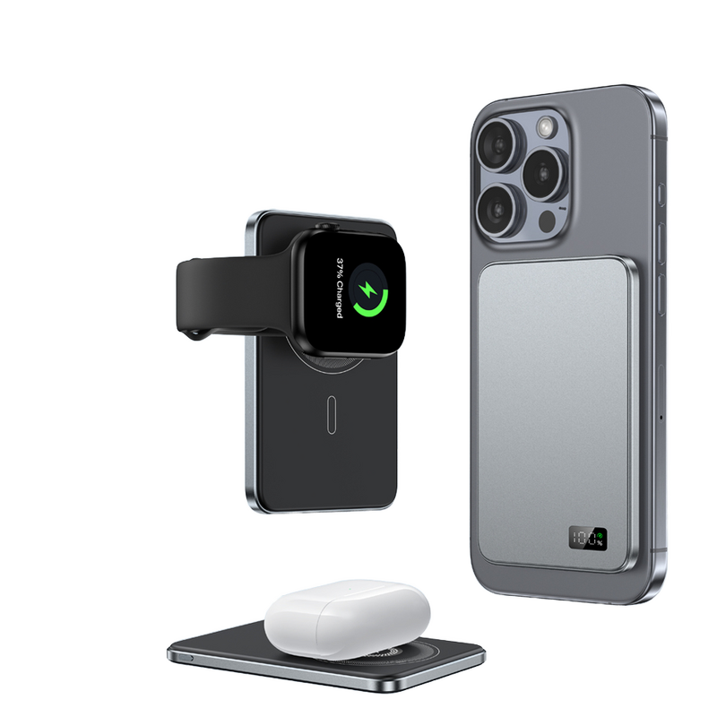 Power Bank Manufacturer - OEM 2025 Best-Selling 5000-10000mAh Aluminum Alloy Wired Wireless