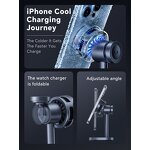 Wireless Charger Manufacturer - OEM W98 3-in-1 15W Fast 2025 Creative Aluminum Alloy TEC