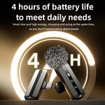 Vlogging Microphone Kit Manufacturer - OEM SE83 USB Handheld Wireless Lavalier 3-in-1