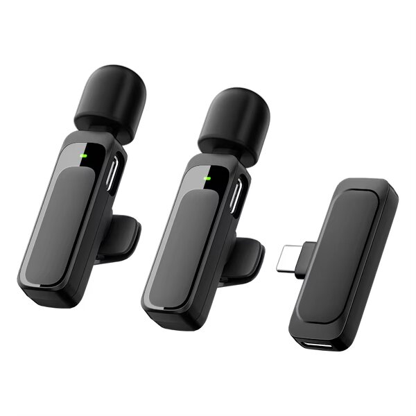 Wireless Microphone Manufacturer - OEM Professional Dual 2.4G Noise Reduction for Vlogging