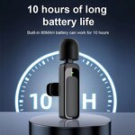 Wireless Microphone Manufacturer - OEM Professional Dual 2.4G Noise Reduction for Vlogging