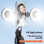 Selfie Stick Manufacturer - OEM A17 Portable 360 Rotation ABS Alloy Wireless Remote Rechargeable